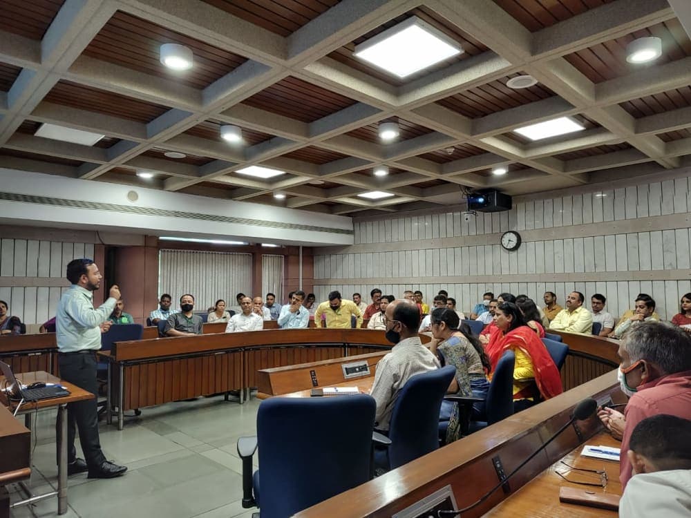 Training at Lok Sabha & Rajya Sabha Secretariats