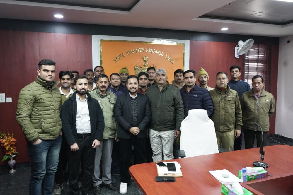 Training at SDRF Uttar Pradesh