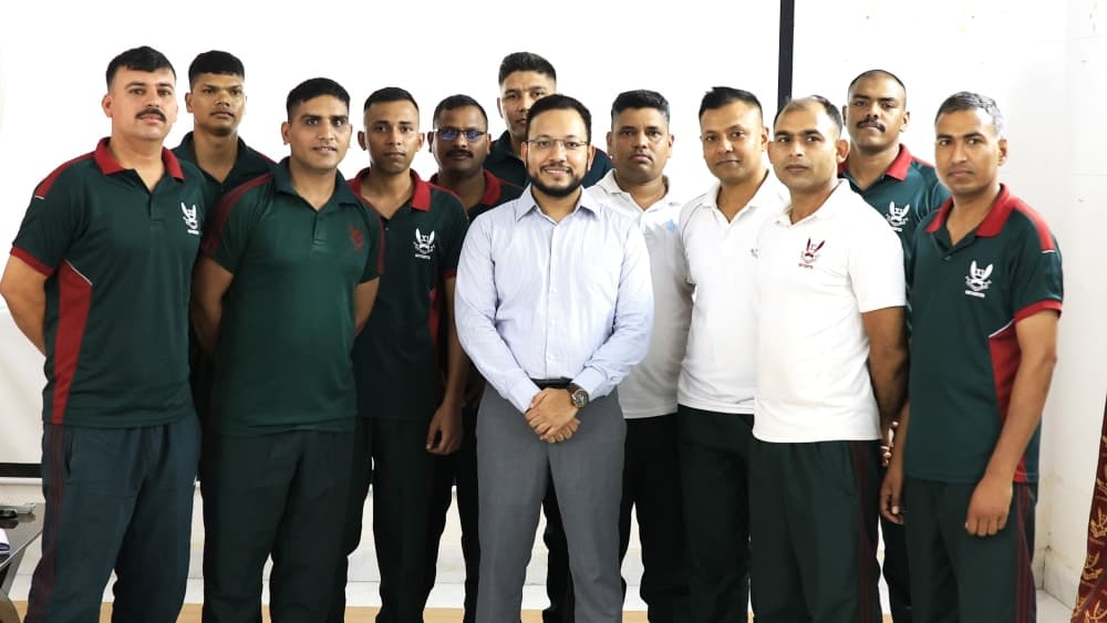 Training at Tibri (Gorkha Rifles Seventh)