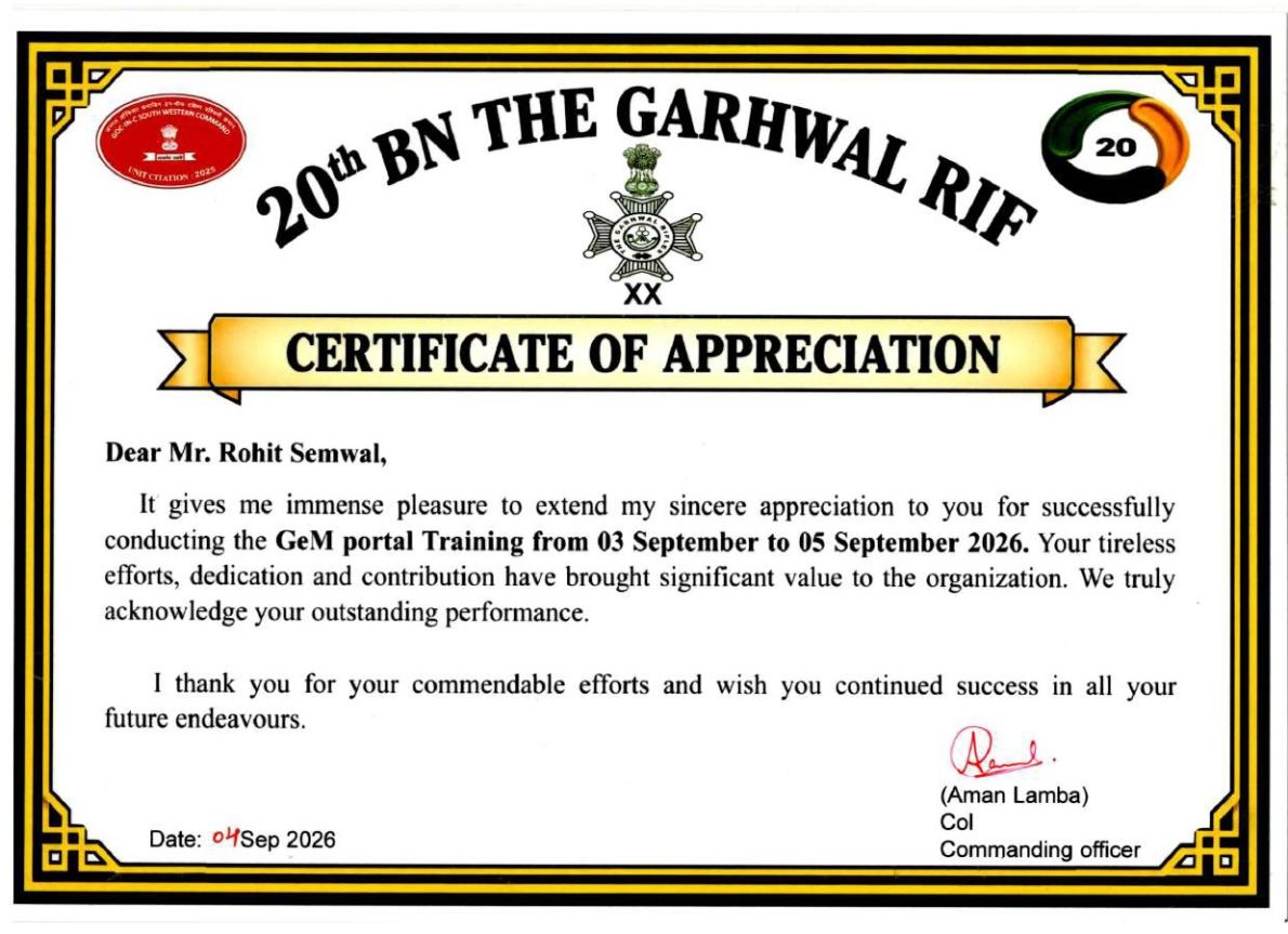 Garhwal Rifles Appreciation